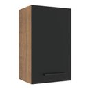 Ver imagem 1 de Armário de Cozinha Aéreo 40 cm 1 Porta Rustic/Preto Agata Madesa
