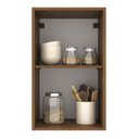 Ver imagem 4 de Armário de Cozinha Aéreo 40 cm 1 Porta Rustic/Preto Agata Madesa