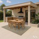 Ver imagem 1 de Tapete Elemento Buriti 200x250cm Tapetes São Carlos