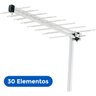Antena Digital Externa Log para Tv Hdtv/uhf/4k 14dbi 30 Elementos Lu-30 - 2