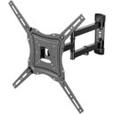 Ver imagem 1 de Suporte Tv Parede Triarticulado 400x400 Ajuste Inclinação 90° Extensão 5-42cm