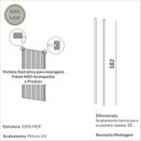 Ver imagem 3 de Acabamento Lateral para Painel Ripado Mdf 2.5x183cm