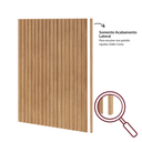 Ver mais imagens de Acabamento Lateral para Painel Ripado Mdf 2.5x250cm