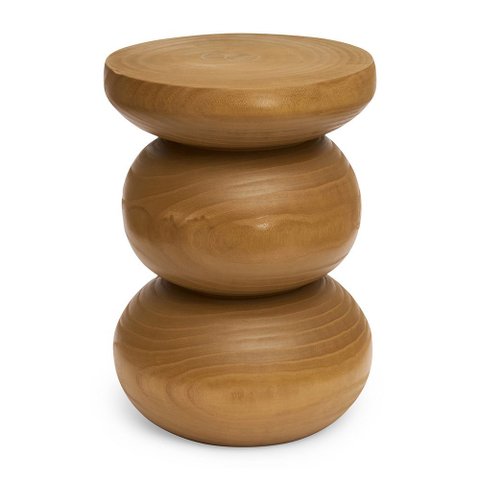 Mesa de Apoio Decorativa em Madeira 39cm 21595 Mart