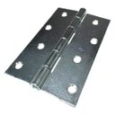 Ver imagem 2 de Dobradiça Porta Zincada Caixa 24 Peças - 4" 100mm Ferca