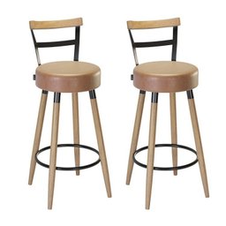 Conjunto Mesa Bistrô e 2 Banquetas Moscou Salaone - 4 Conjunto Mesa Bistrô e 2 Banquetas Moscou Salaone - 4