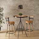 Ver imagem 1 de Conjunto Mesa Bistrô e 2 Banquetas Moscou Salaone