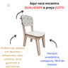 Cadeira em Mdf para Cozinha de Montar P/ Refeição de Encaixe - 5