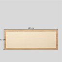 Ver imagem 4 de Cabeceira Queen Kaya com Telinha Rattan Madeira MDF 160cm x 60cm Tauari Casavee