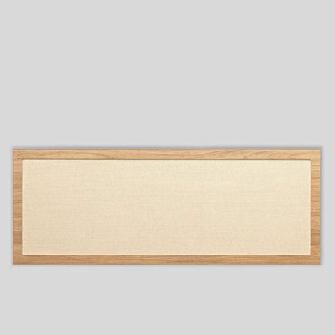 Cabeceira Kaya Cama Queen 160 Cm X 60 Cm Tauari - Telinha Rattan