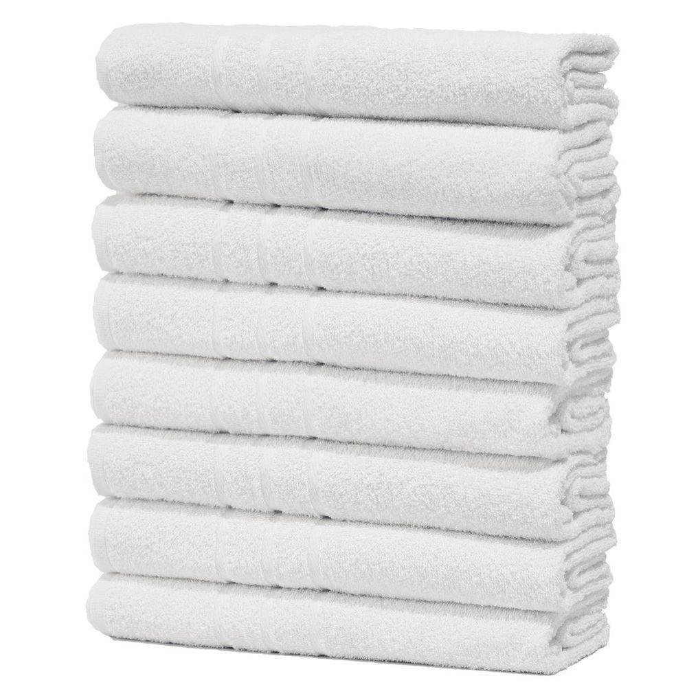 Kit 8 Toalhas De Rosto Branca Hotel Macia Felpuda Prata Branco kit-8-toalhas-de-rosto-branca-hotel-macia-felpuda-prata-branco
