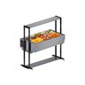 Buffet Térmico Aquecido 6 Cubas com Tampa 220v BF622 - 1