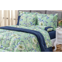 Ver imagem 5 de Kit edredom king 03 peças dupla face 260cm x 240cm deixe sua cama elegante luxo