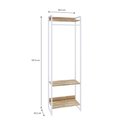 Ver imagem 2 de Estante Closet c/03 Prateleiras Dynamica 60 cm Est.Branca