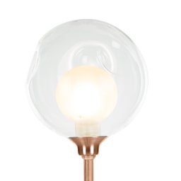 Luminária de mesa abajur Harmony New Cobre - 2