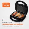 Sanduicheira Fast Grill e Sandwich 750w 220v S-12 Mondial - 6