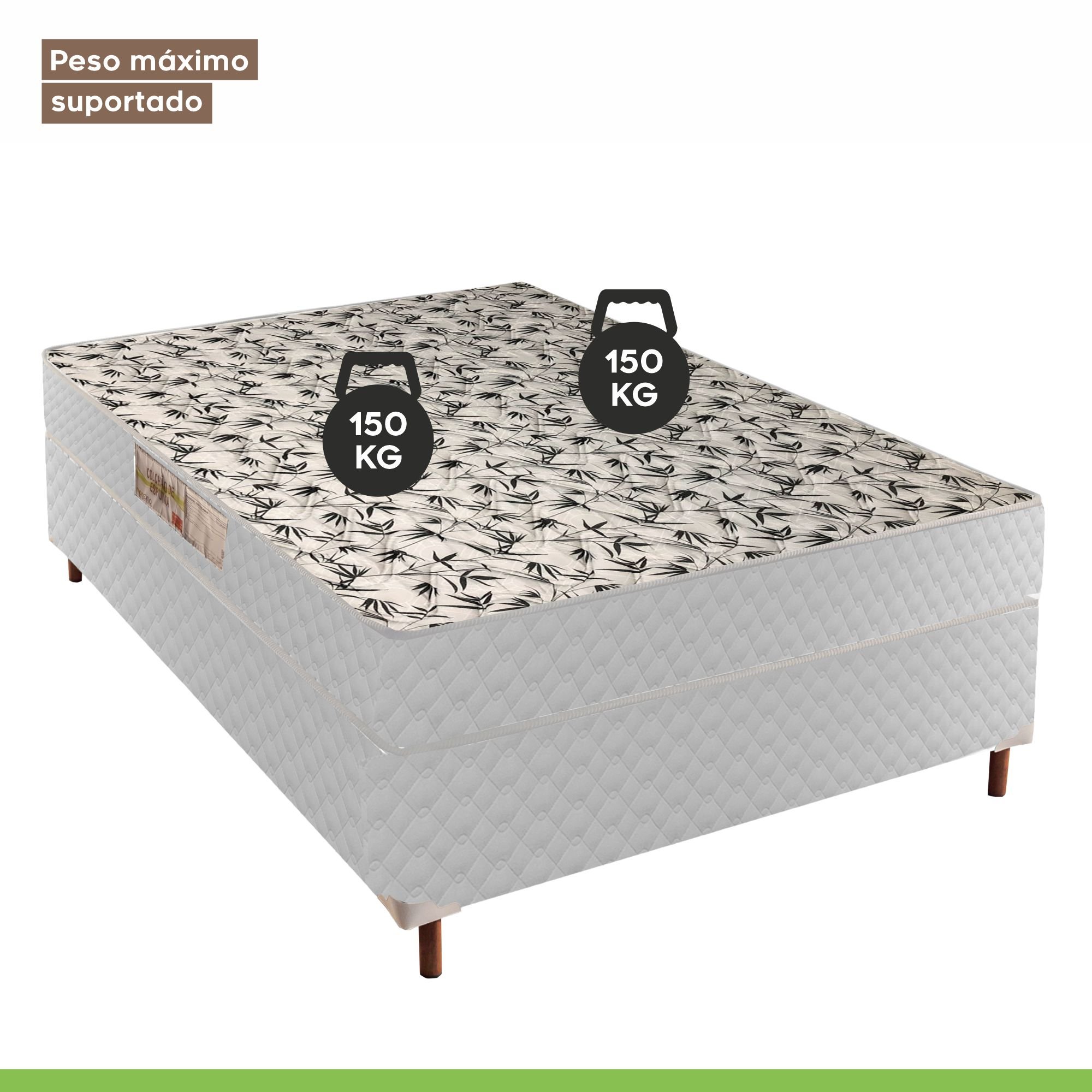 Colchão Queen Duoface Unique Wave D45 17cmx158cmx198cm Paropas By Ecosono - 6