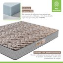 Ver imagem 7 de Colchão Queen  Duoface Unique D23 16cmx158cmx198cm Paropas By Ecosono