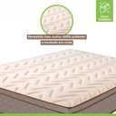 Ver imagem 4 de Colchao Queen Molas Ensacadas Corinto 24Cmx158Cmx198Cm Paropas by Ecosono