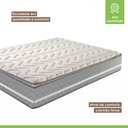 Ver imagem 3 de Colchão Queen Uniface Zurique 30cmx158cmx198cm Paropas By Ecosono