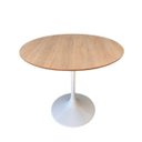 Ver imagem 1 de Mesa de Jantar Tulipa Saarinen Redonda 110 Cm Tampo Jade Linn Design Decor Branco