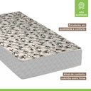 Ver imagem 2 de Colchão Solteiro Duoface Unique Wave D45 20cmx88cmx188cm Paropas by Ecosono