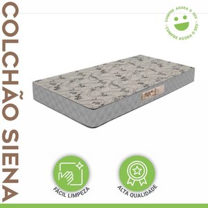 Colchão Solteiro Molas Ensacadas Siena 22cmx88cmx188cm