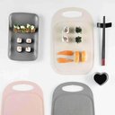 Ver imagem 6 de Kit 12 Travessas para Servir Bandeja Sortida 21,5x14x2,5cm Sobremesa Petiscos Lyor