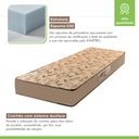 Ver imagem 3 de Colchão Solteiro Duoface Unique Wave D33 17cmx78cmx188cm Paropas by Ecosono