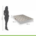 Ver imagem 7 de Colchão Casal Duoface Unique Wave D45 17CMX138CMX188CM Paropas By Ecosono Branco