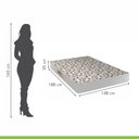 Ver imagem 7 de Colchão Casal Duoface Unique Wave D45 25CMX138CMX188CM Paropas By Ecosono Branco