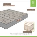 Ver imagem 3 de Colchão Casal Molas Ensacadas Siena 22cmx138cm188cm Paropas By Ecosono