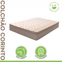 Ver imagem 2 de Colchao Casal Molas Ensacadas Corinto 24Cmx138Cmx188Cm Paropas by Ecosono