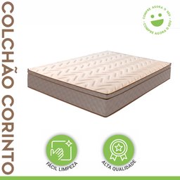 Colchao Casal Molas Ensacadas Corinto 24Cmx138Cmx188Cm  - 2