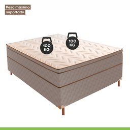 Colchao Casal Molas Ensacadas Corinto 24Cmx138Cmx188Cm  - 5