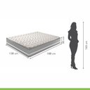 Ver imagem 7 de Colchão Casal Uniface Zurique 30cmx138cmx188cm Paropas By Ecosono
