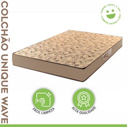 Colchão Casal  Duoface Unique Wave D33 17cmx138cmx188cm Paropas By Ecosono - 2