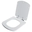 Ver imagem 4 de Assento Sanitário Poliester Antibacteriano Hall Branco para Vaso Roca
