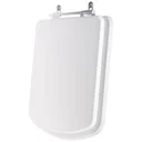 Ver imagem 3 de Assento Sanitário Poliester Antibacteriano Hall Branco para Vaso Roca