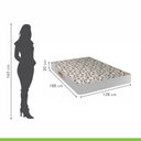 Ver imagem 7 de Colchao Viuvo Duoface Unique Wave D45 20Cmx128Cmx188Cm Paropas by Ecosono