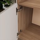 Ver mais imagens de Rack para Tv até 75'' com 3 Portas 200cm John - Natural/branco