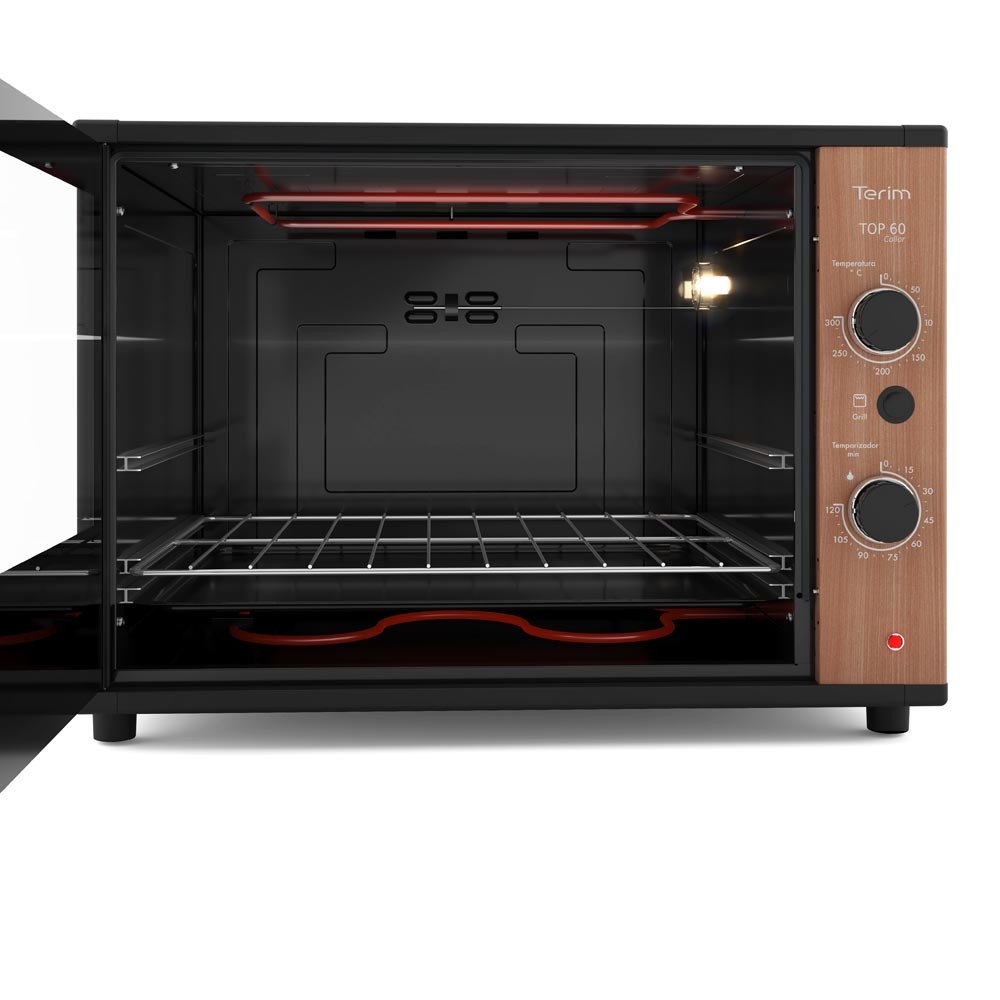 Forno Terim Elétrico Bancada Top 60 Collor Jatobá 60 Litros - 5