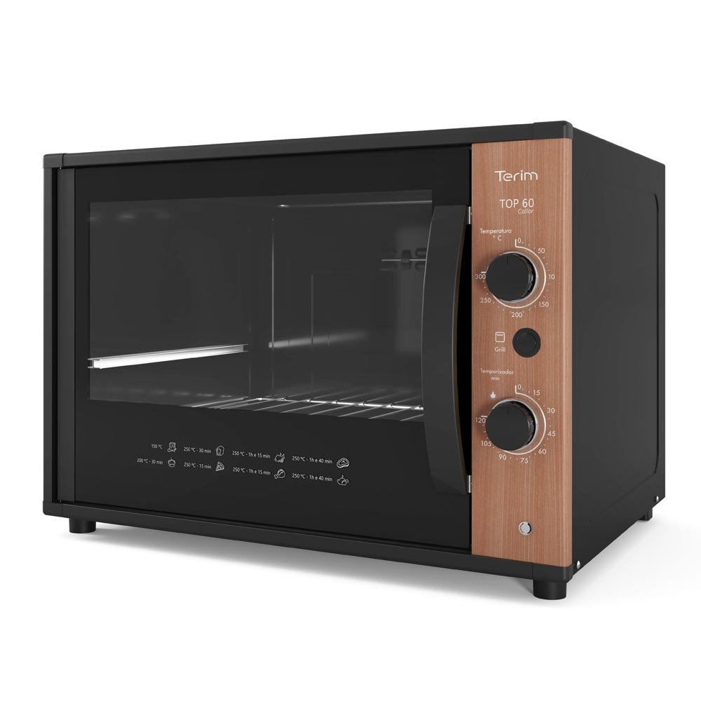Forno Terim Elétrico Bancada Top 60 Collor Jatobá 60 Litros - 1