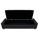 Ver imagem 5 de Kit Cabeceira e Calçadeira Baú King Everest P02 195cm para Cama Box Corano - Doce Sonho Móveis