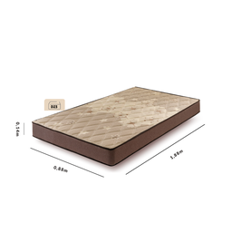 Colchão Solteiro  Espuma D23 14x88x188cm Nexflex - 2