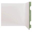 Ver imagem 1 de Rodapé MDF Liso 20CMX2,40m 2001 Moldufama Kit 48m