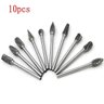 10 Fresa Lima Tungstenio Gravação Broca Mini Retifica Dremel - 3