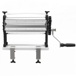 Cilindro Manual de Massas Cromado 400x57mm com Raspador Saro - 2