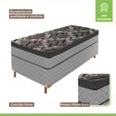 Ver imagem 6 de Box Conjugado Solteiro Milano 48Cmx88Cm188Cm Paropas by Ecosono