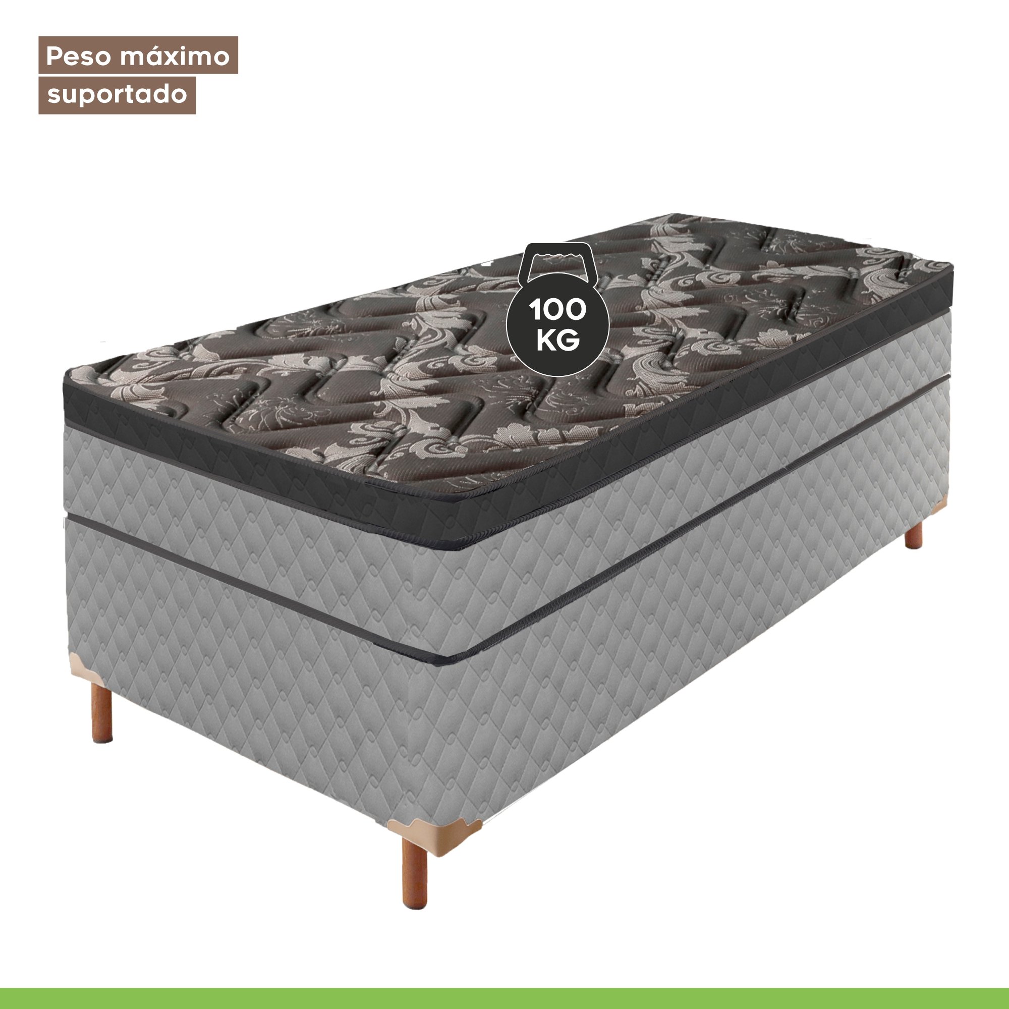 Box Conjugado Solteiro Milano 48Cmx88Cm188Cm - 5